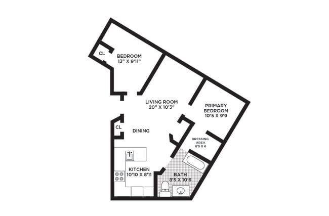 Floorplan - Waters Edge At Rahway