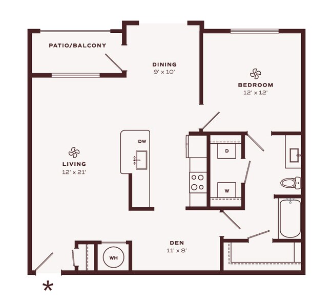 Floorplan - The Lawrence at Wellen Park