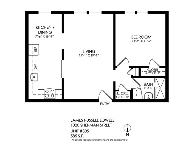 Floorplan - James Russell Lowell