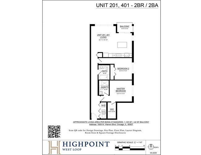 Floorplan - HIGHPOINT West Loop