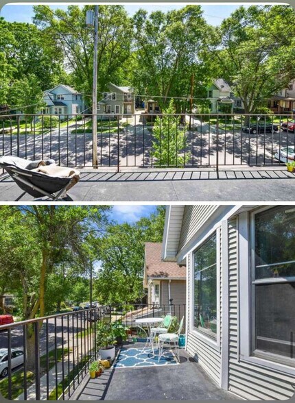 Private second story balcony - 1040 Jenifer St