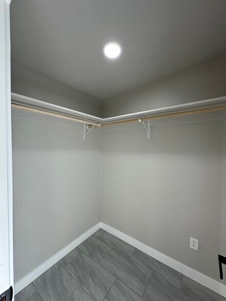 Master bedroom walk-in closet - 1331 W Speedway Blvd