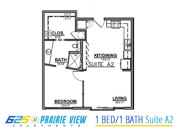 Floorplan - 625 at Prairie View