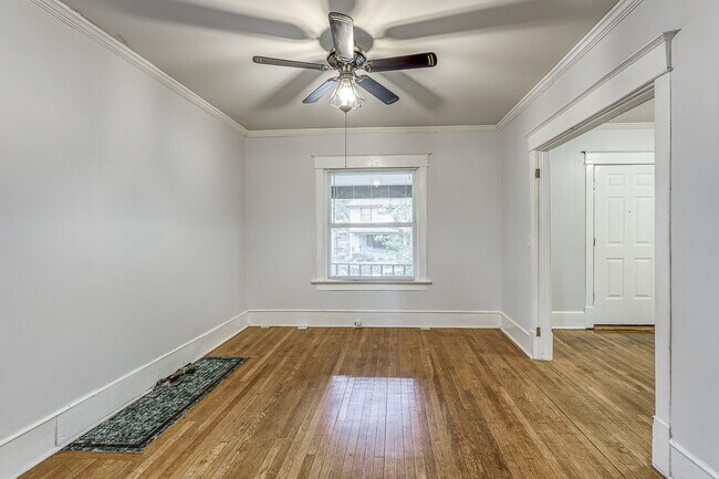 Living Room - Original French Doors can be re-installed - 4333 Charlotte St