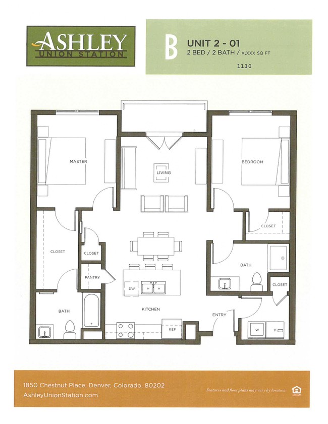 Floorplan - Ashley Union Station