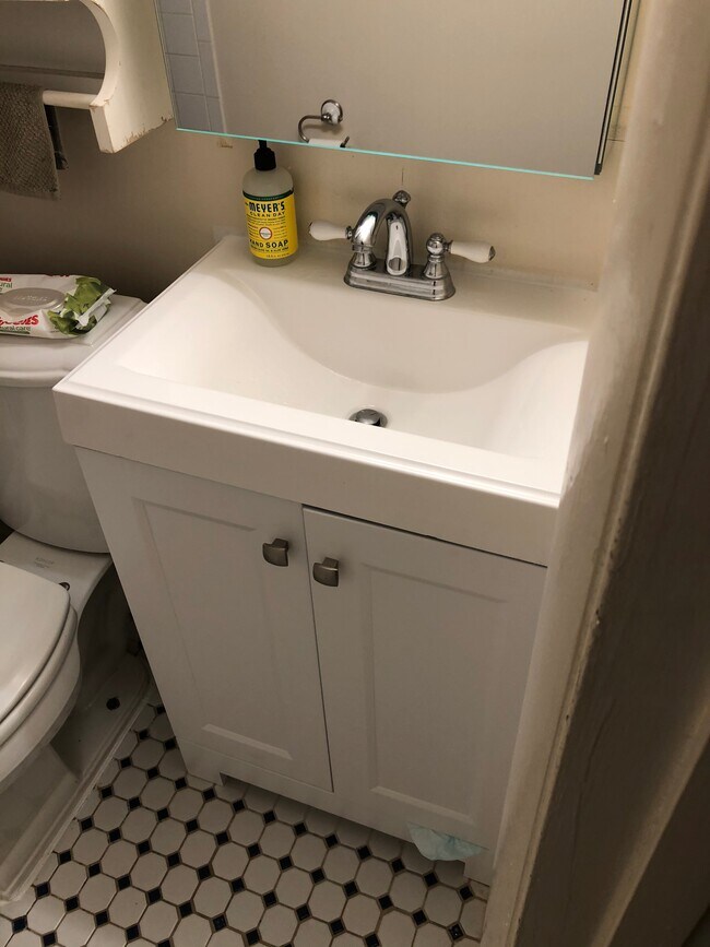 New bathroom sink - 1710 Euclid St NW