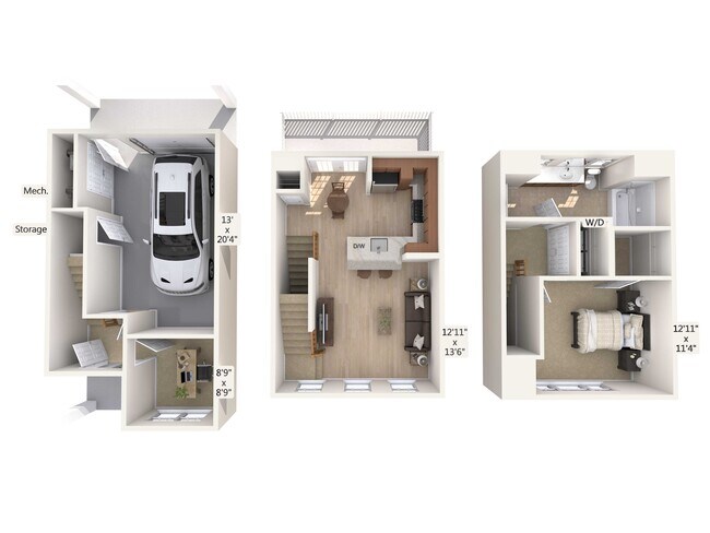 Floorplan - Avalon Townhome Collection Roseland