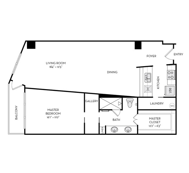 Floorplan - The Heights at Park Lane