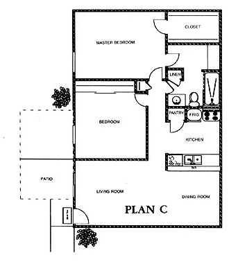 Floorplan - Braeswood Oaks Apartments