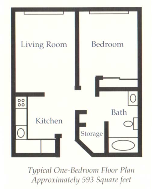 1BR/1BA - Alpine Ridge