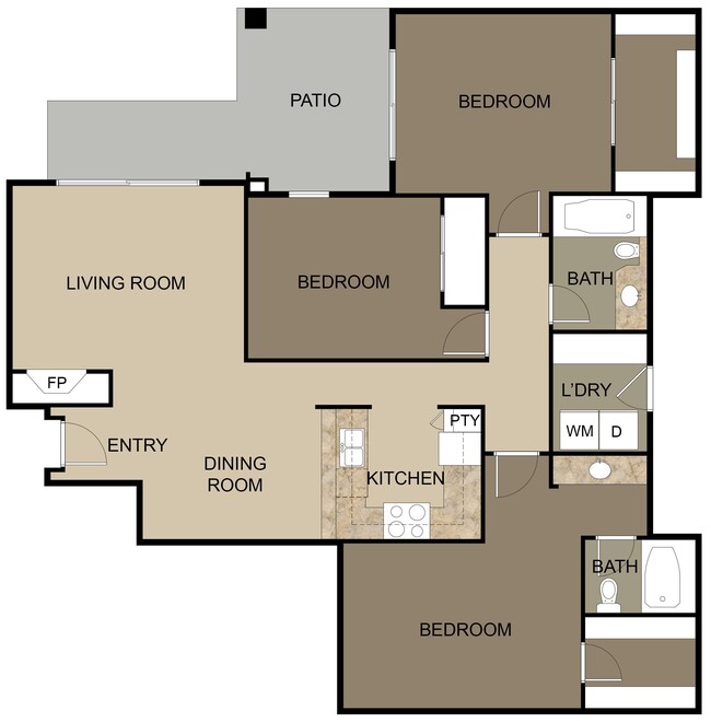 Floorplan - Elevate at Discovery Park