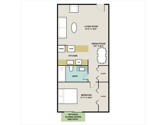 Floorplan - 3300 Tamarac Apartments