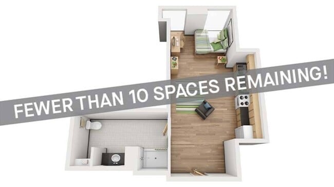 Sx1 A - Less Than 10 Spaces Left! - Student | The Flats East West