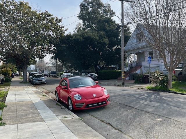 Street view (East) from apartment - 984 54th St