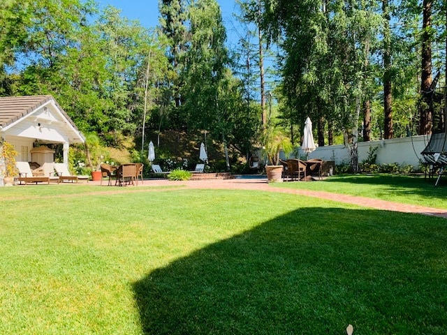 Large Back Yard Lawns - 4542 Westchester Dr