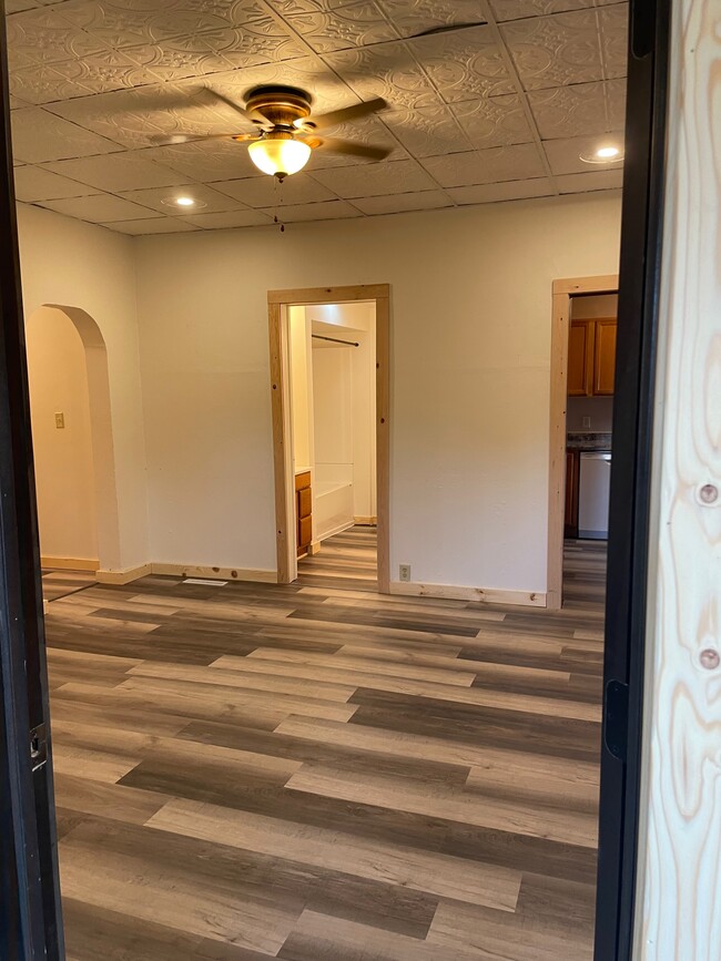 living room, new flooring - 302 3rd Ave, west