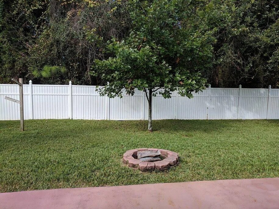 Backyard Firepit - 23996 Creek Parke Cir