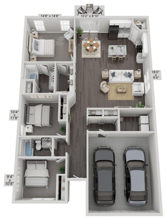 Floorplan - Blue Jay Commons