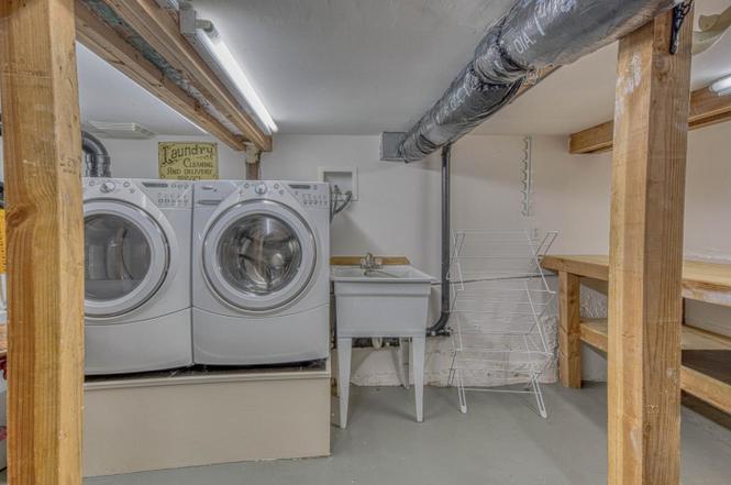 Finished basement with laundry - 308 14th St