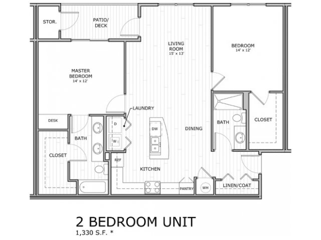 Floorplan - Coryell Commons