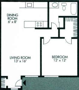 Floorplan - Lincoln Springs Apartments