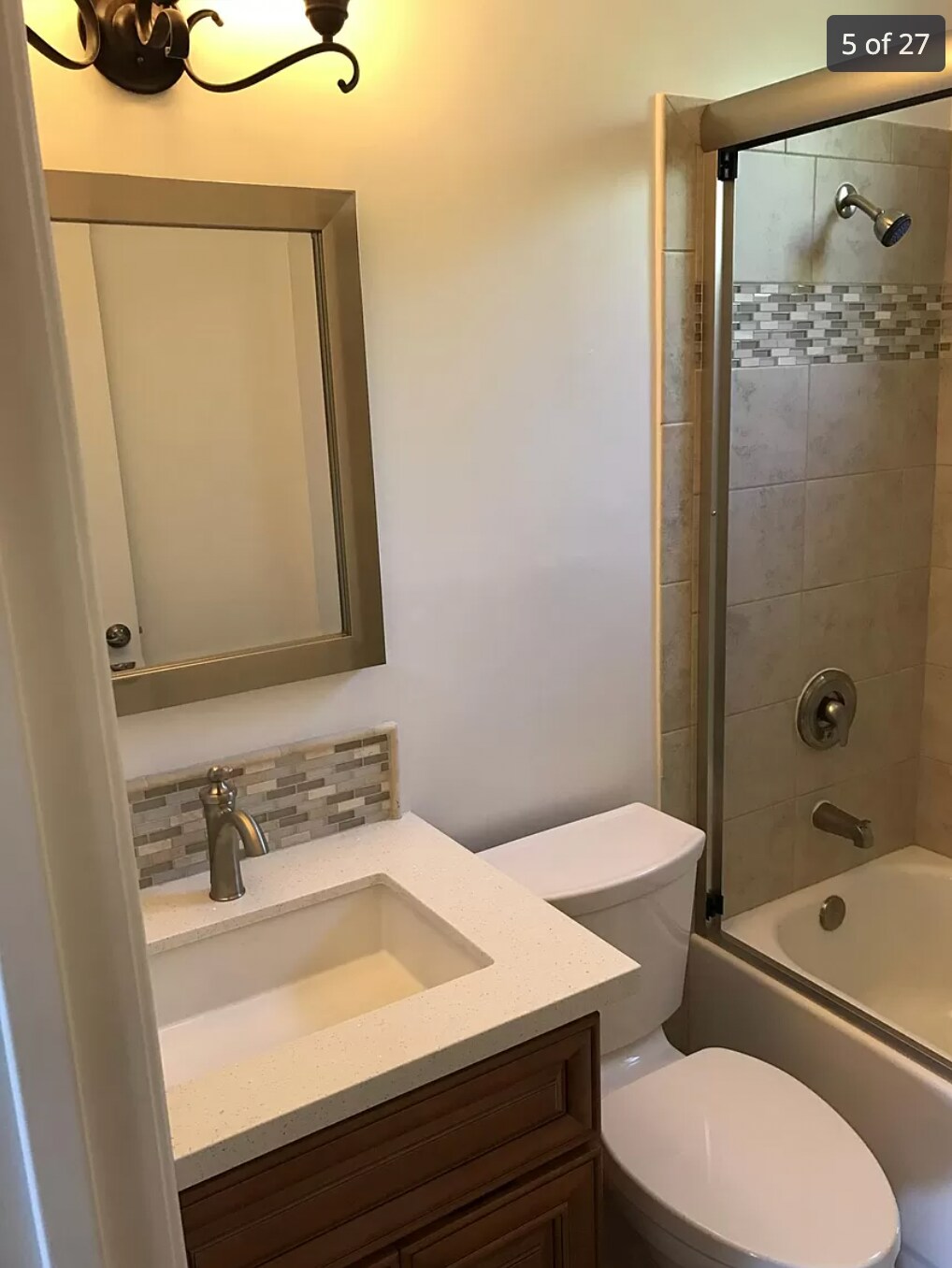 main bath downstairs - 708 W 32nd St