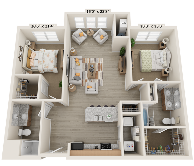 Floorplan - The Bend Arbordale