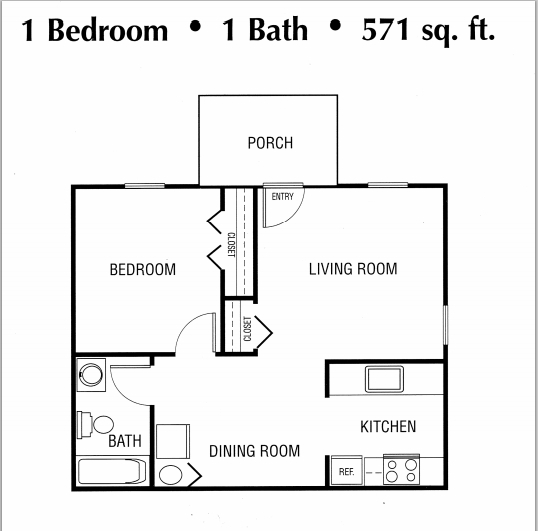 1BR/1BA - Charlotte Spring