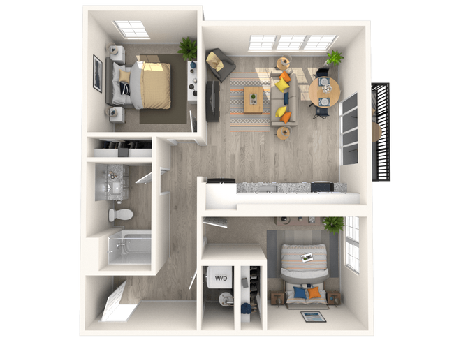 Floorplan - Melody on Main