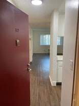 Unit 112 Entry View - La Villa Mesa