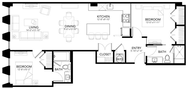Floorplan - Sky On Main