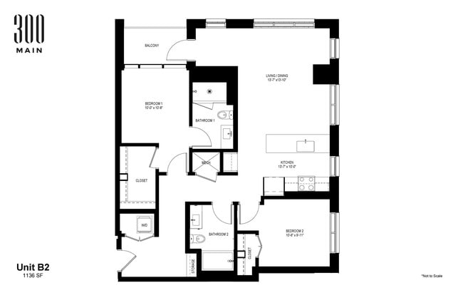 Floorplan - 300 Main
