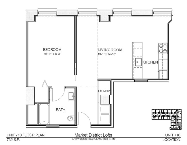 Floorplan - Market District Lofts