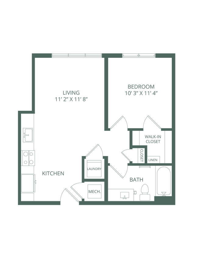 Floorplan - The Bellevue