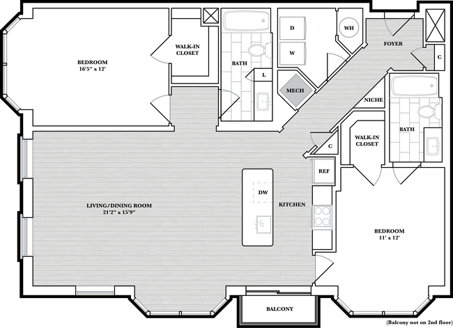 Floorplan - Cathedral Commons