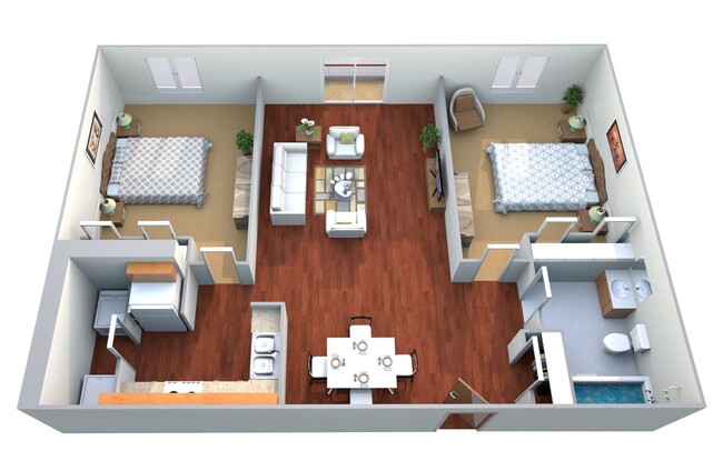Floorplan - Lakestone Apartments