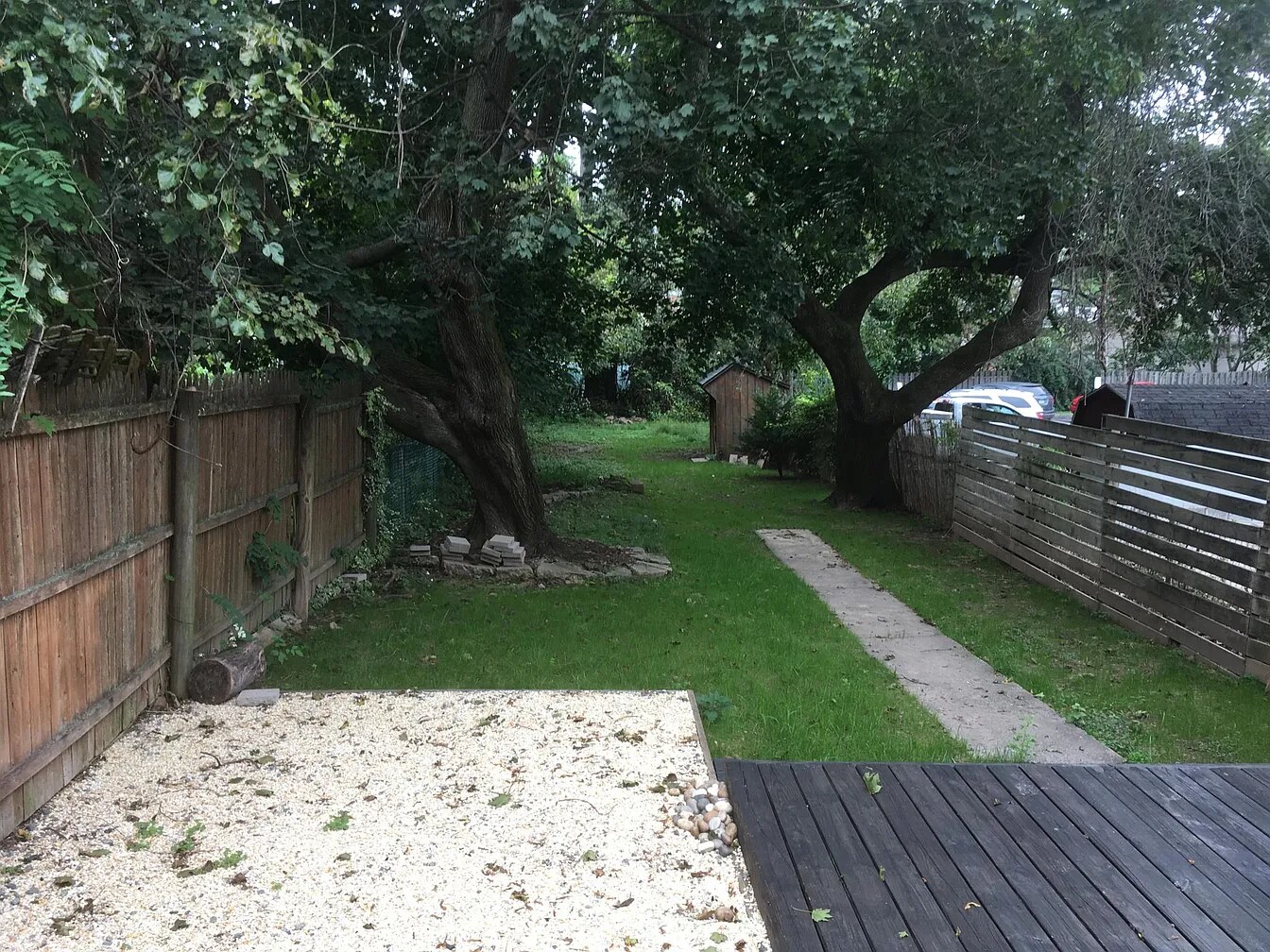 Private back yard - 817 W Bridge St