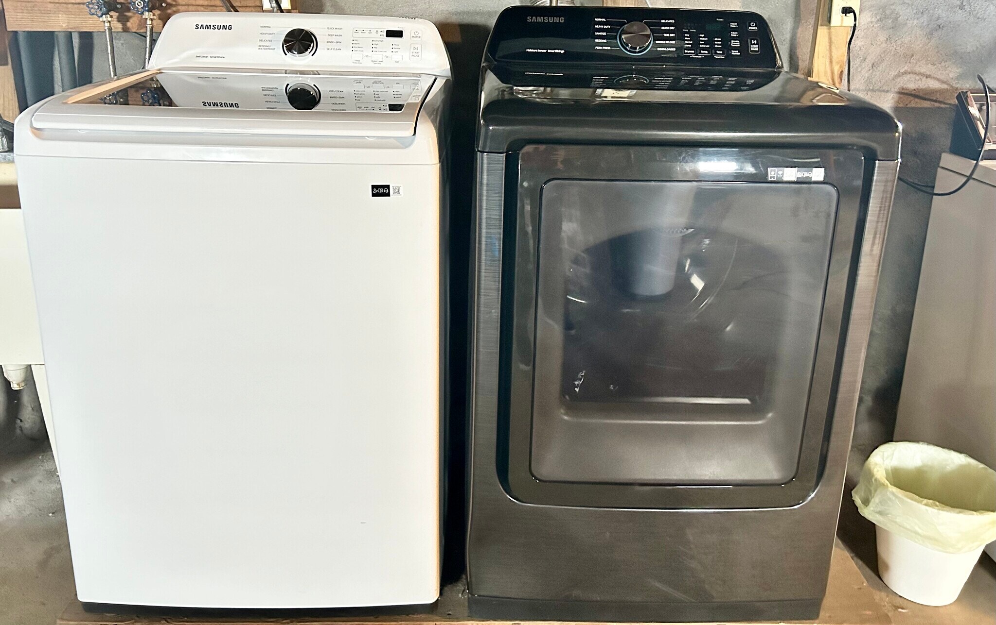 Shared laundry in the basement - 16 Lewis Ave