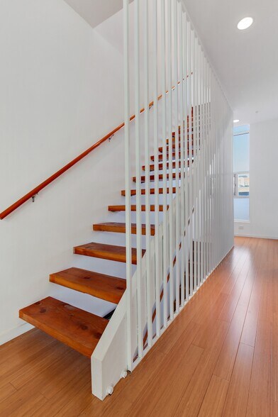 Stairs to 3rd Floor - 140 S Gramercy Pl