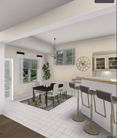 Breakfast bar and Dining Room - 407 Clubview Dr