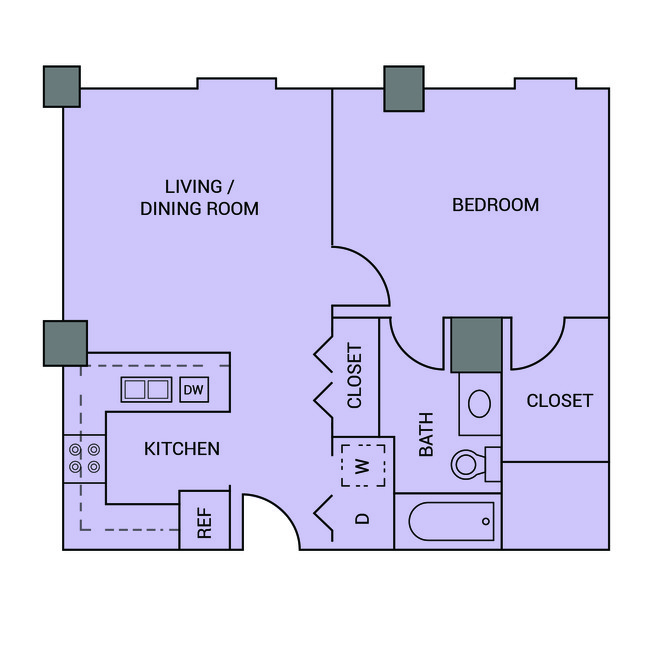 Floorplan - 2101 Church Street