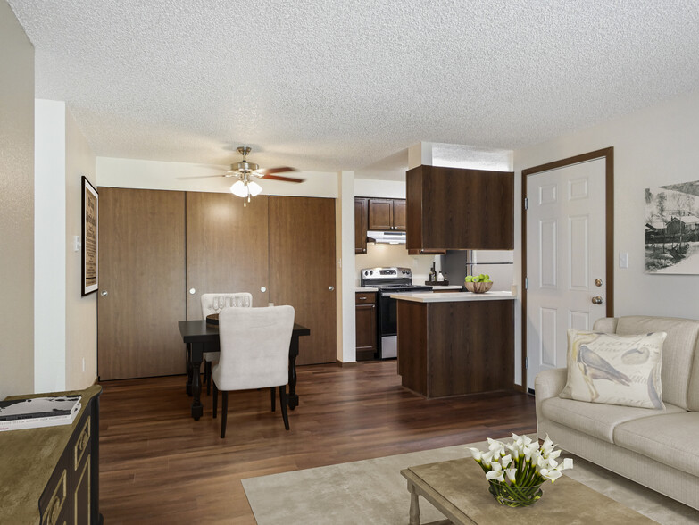 Premium spacious living room and dining room areas - Benson Village