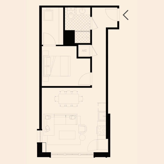 Floorplan - Memoir Warehouse District