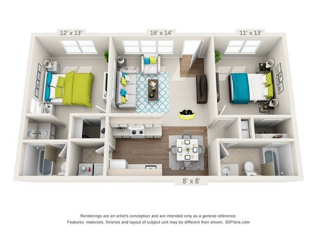 Floorplan - Lofts of Wilmington