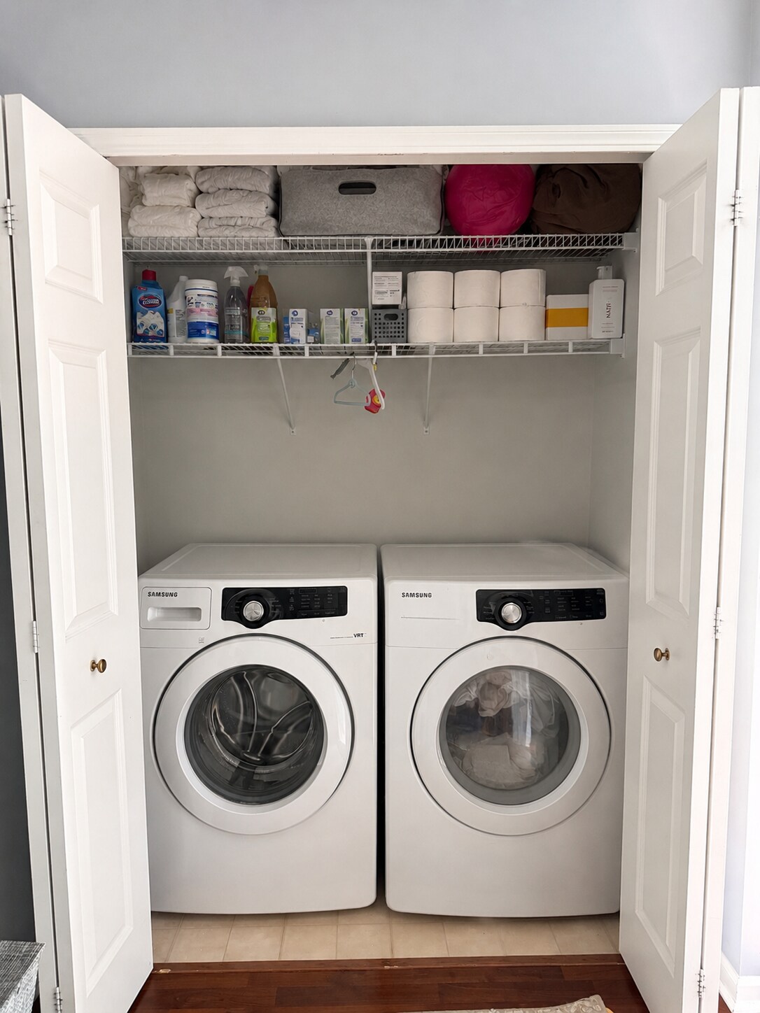 Laundry room upstairs - 172 N East River Rd