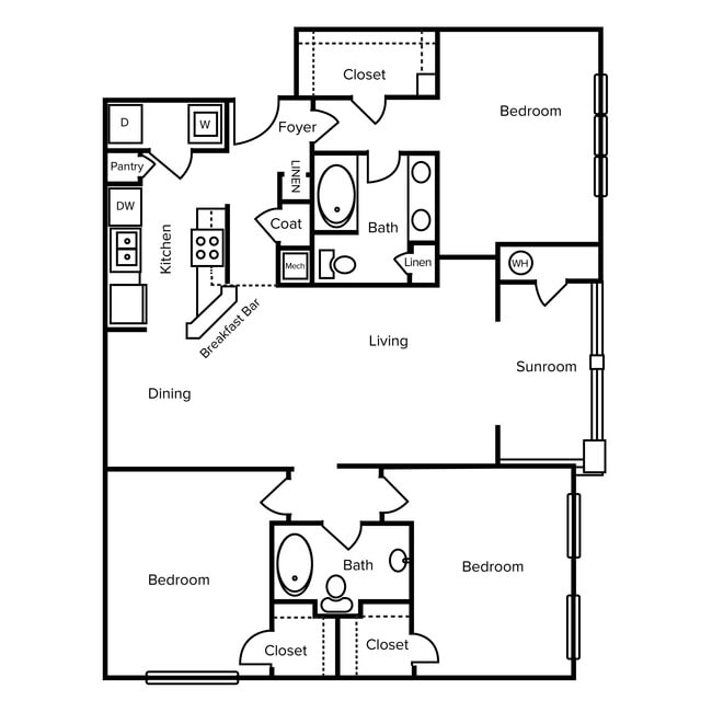 Floorplan - Brentwood Downs