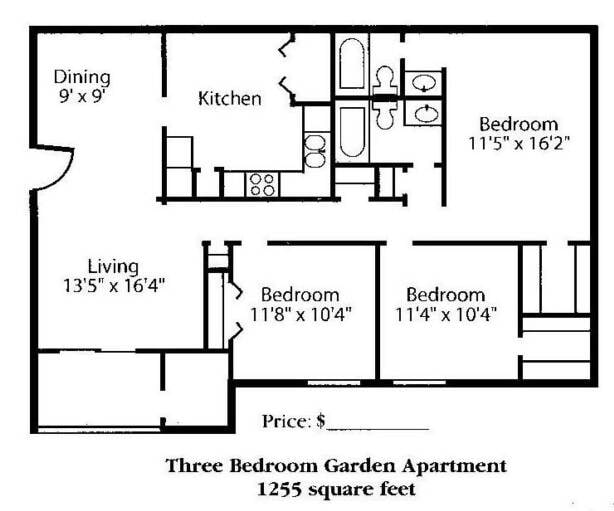 3BR/2BA - The Pointe