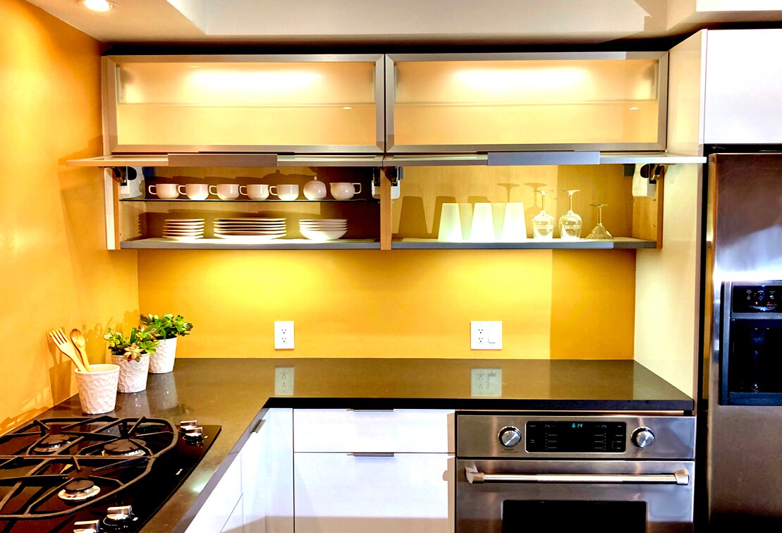 Kitchen Cabinets Lighting - 8616 Wonderland Ave