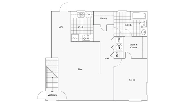 Floorplan - Venue at Carrollton