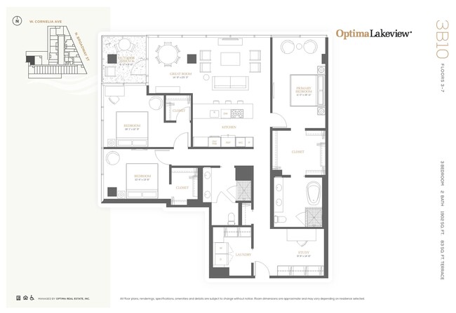 Floorplan - Optima Lakeview